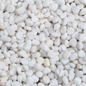 White Snow Pebble